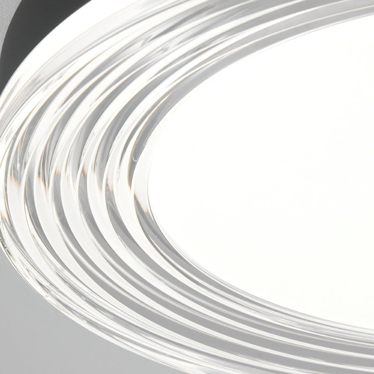 Orbit moderne loftslampe i aluminium