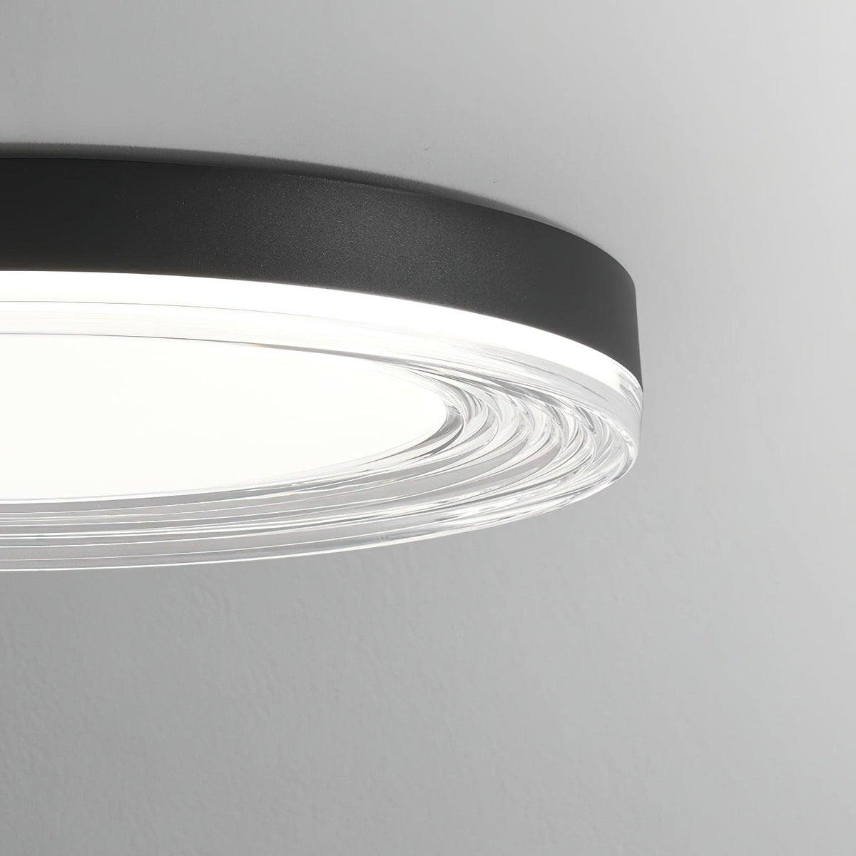 Orbit moderne loftslampe i aluminium