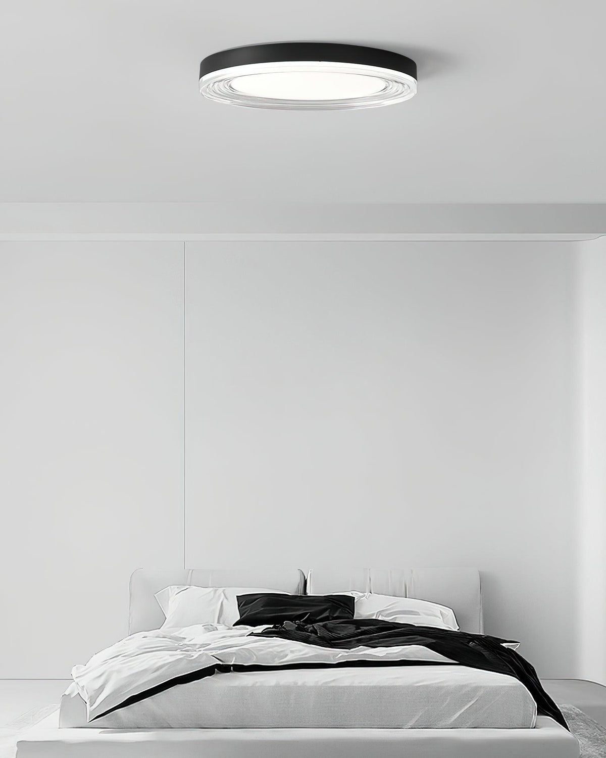 Orbit moderne loftslampe i aluminium