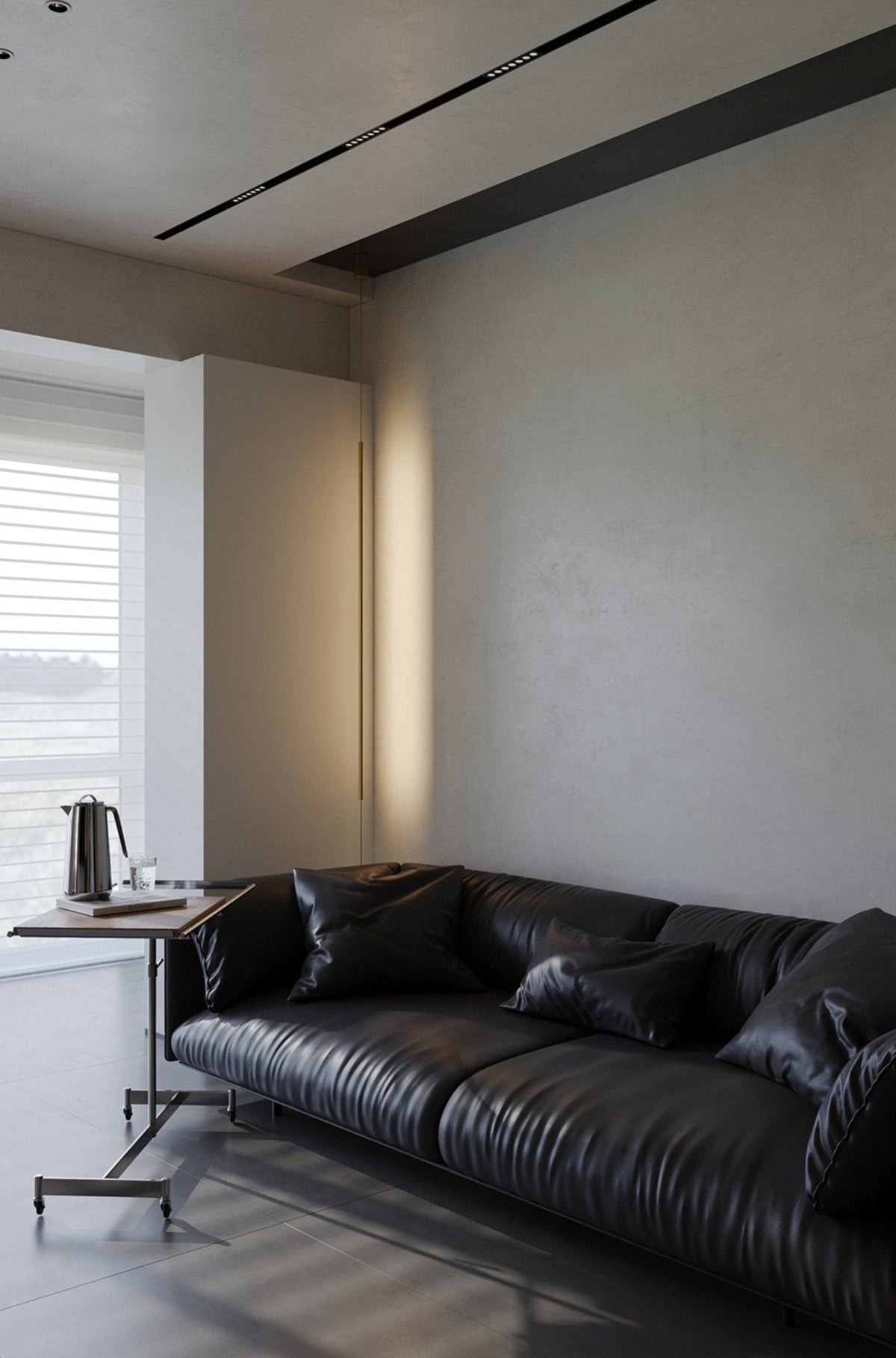 Caelorian minimalistinen lineaarinen LED-riippuvalaisin