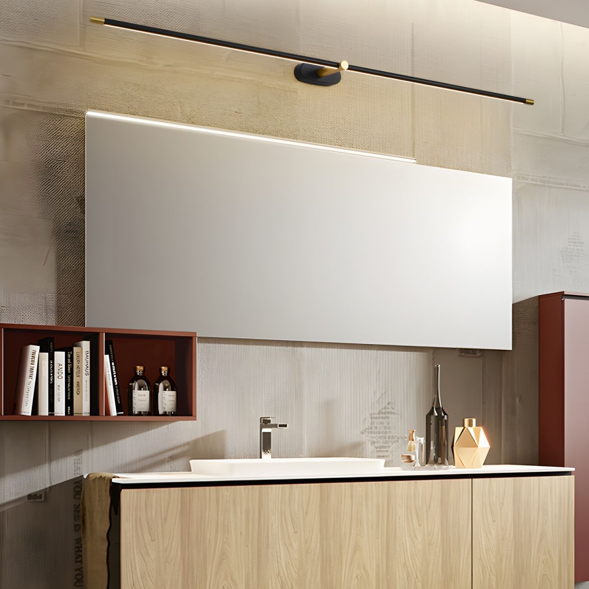 Selisira Wall Lamp Minimalist Linear Rechargeable