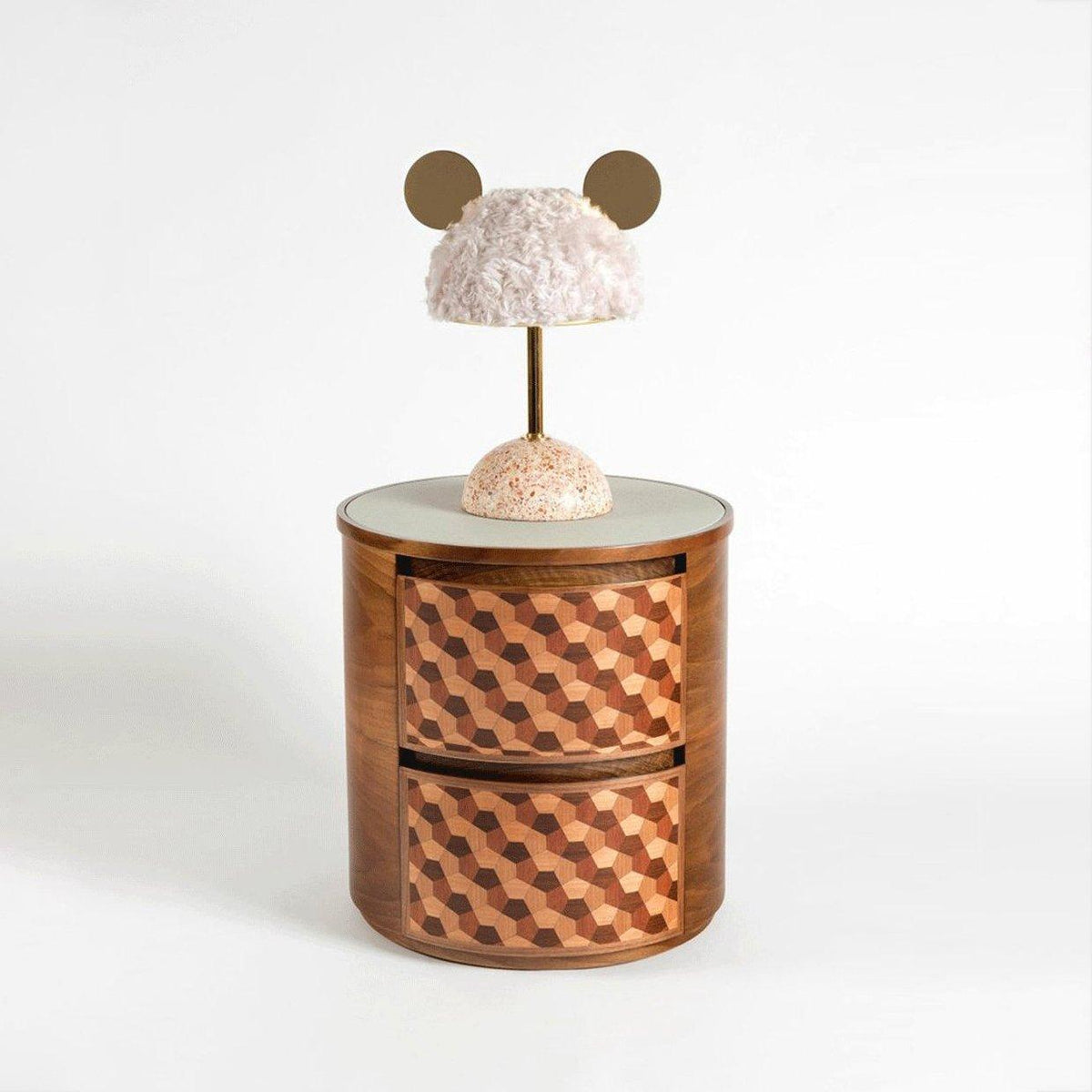 Terienise moderne bordlampe