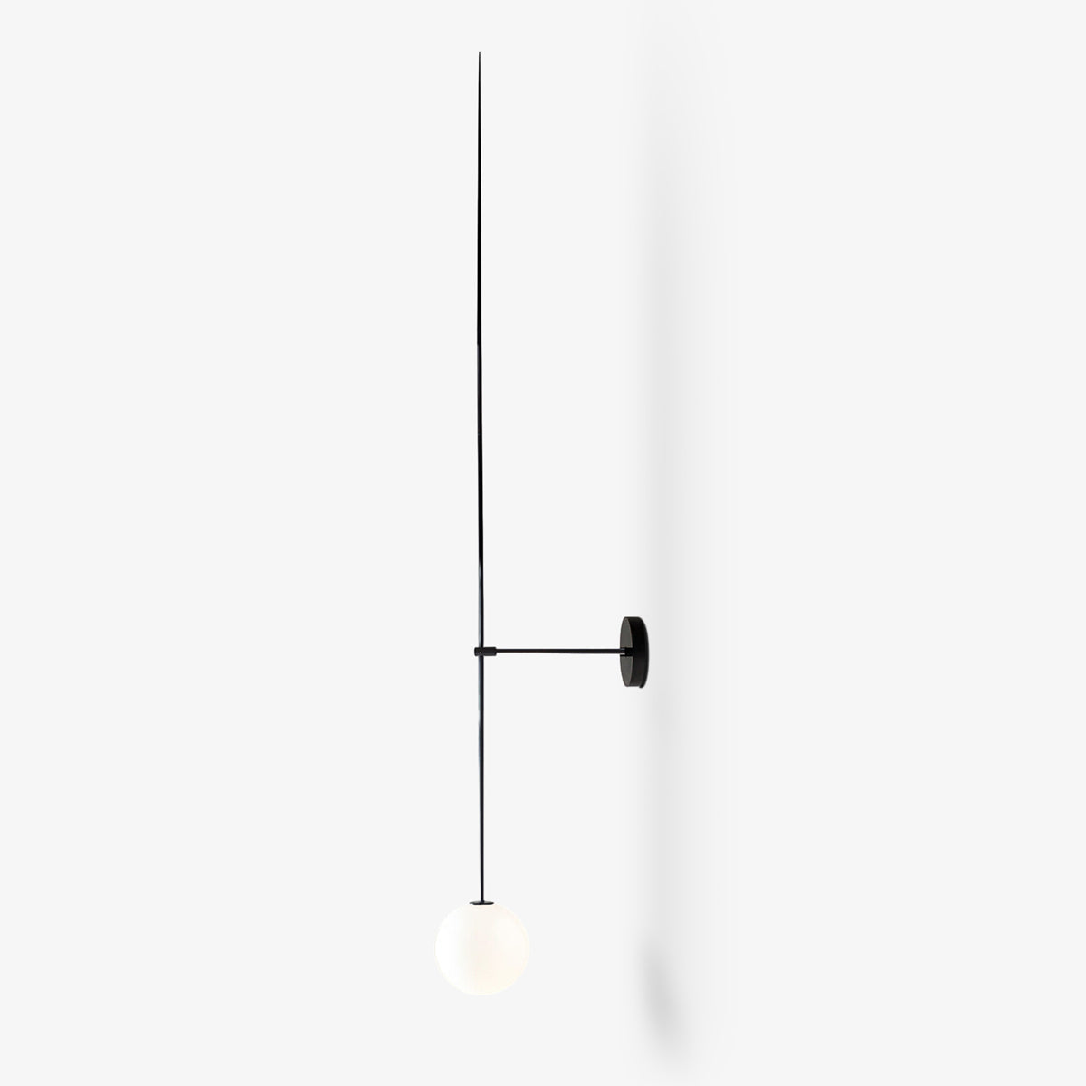Veluelle modern minimalistisk mobil vägglampa i glas
