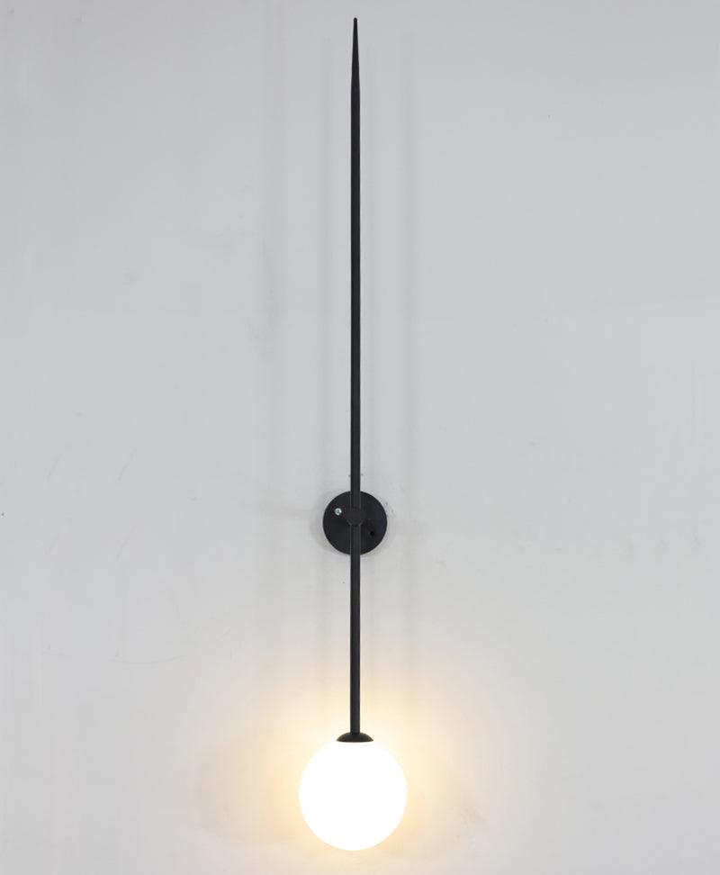 Veluelle modern minimalistisk mobil vägglampa i glas