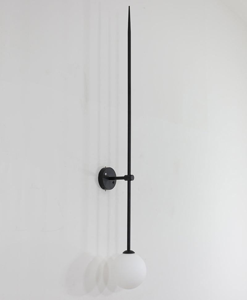 Veluelle modern minimalistisk mobil vägglampa i glas