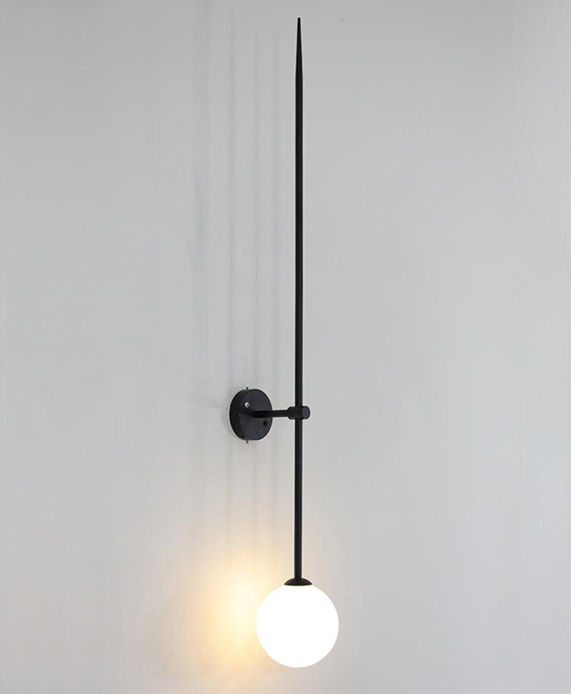 Veluelle modern minimalistisk mobil vägglampa i glas