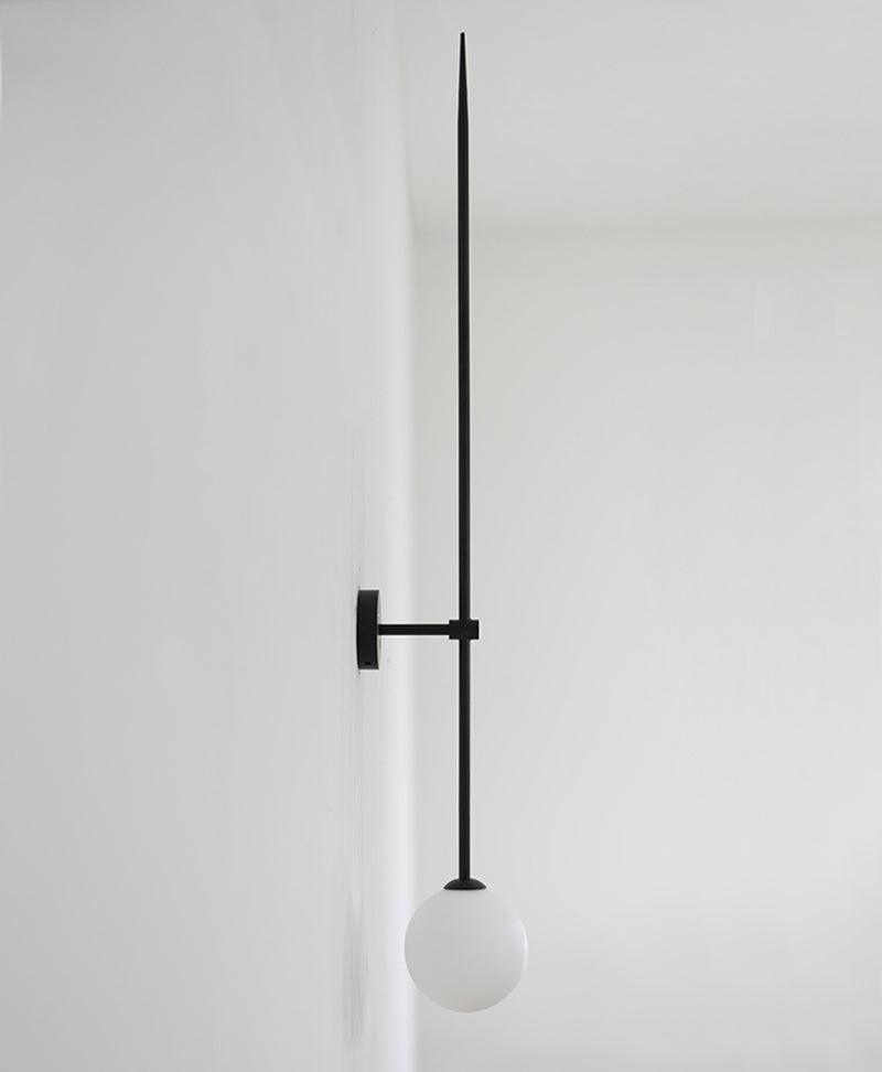 Veluelle modern minimalistisk mobil vägglampa i glas