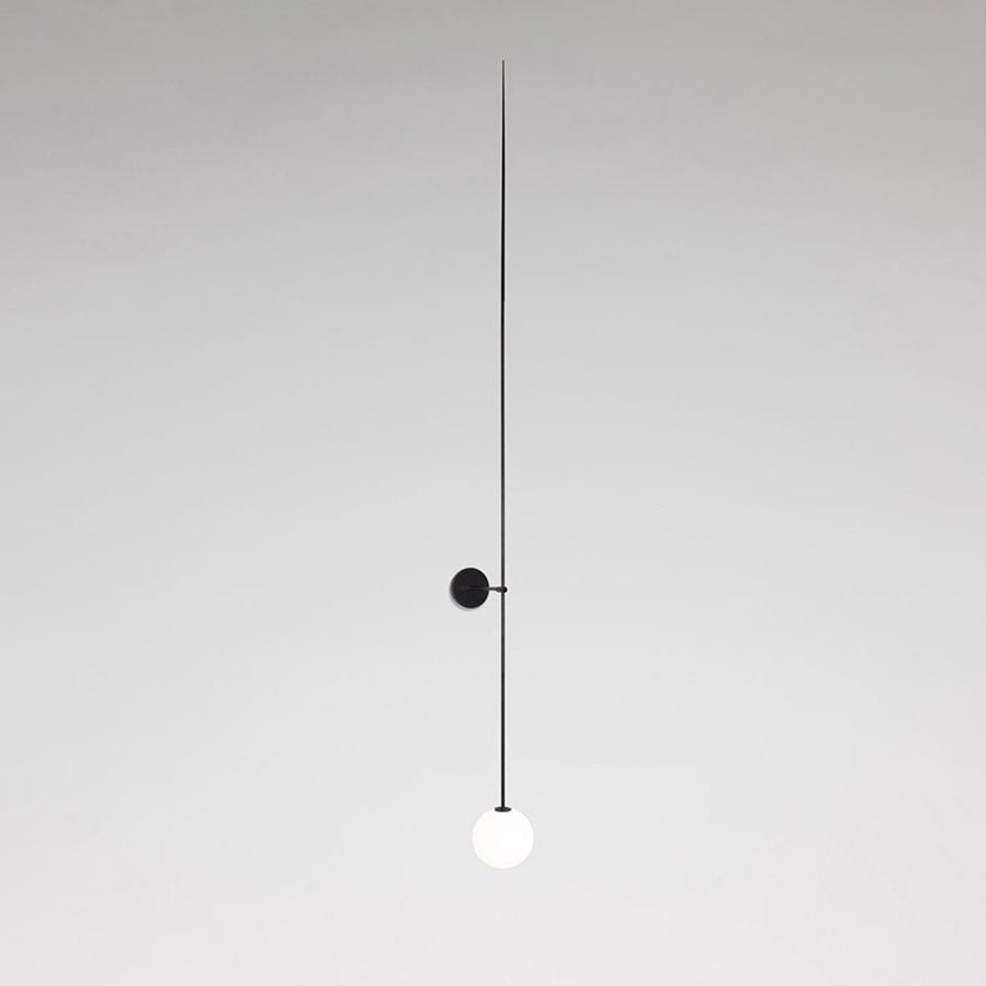 Veluelle modern minimalistisk mobil vägglampa i glas