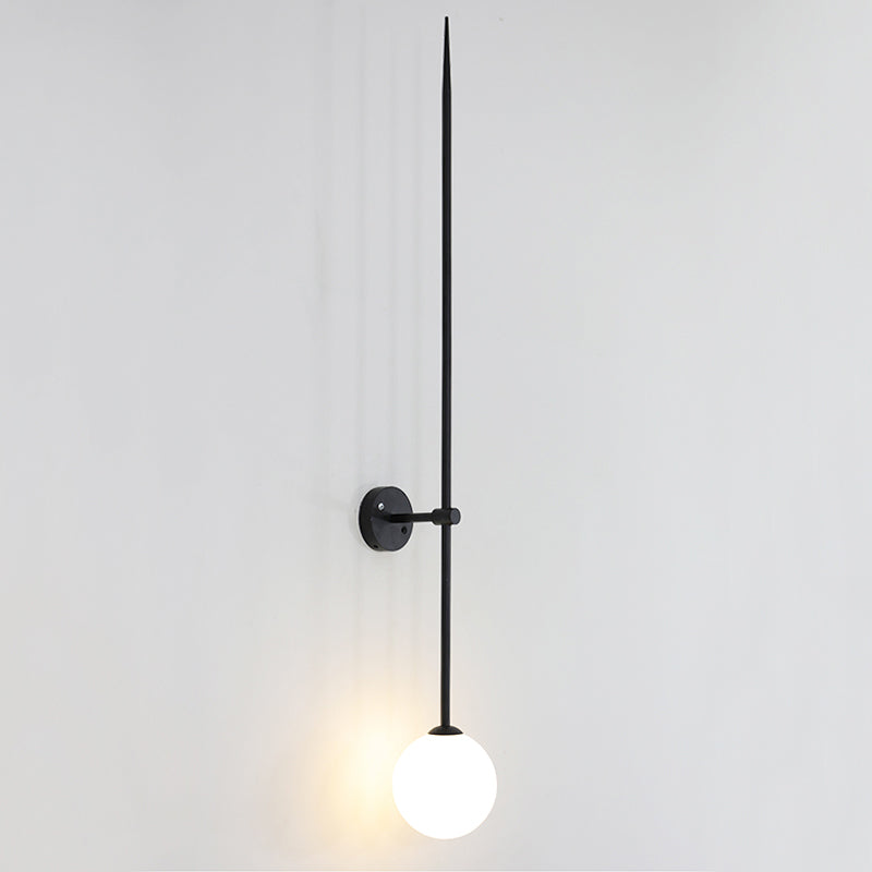 Veluelle modern minimalistisk mobil vägglampa i glas