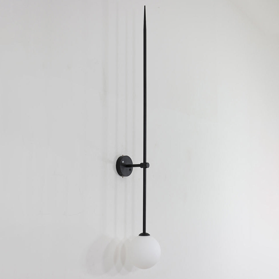 Veluelle modern minimalistisk mobil vägglampa i glas