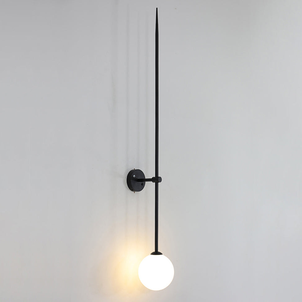 Veluelle modern minimalistisk mobil vägglampa i glas