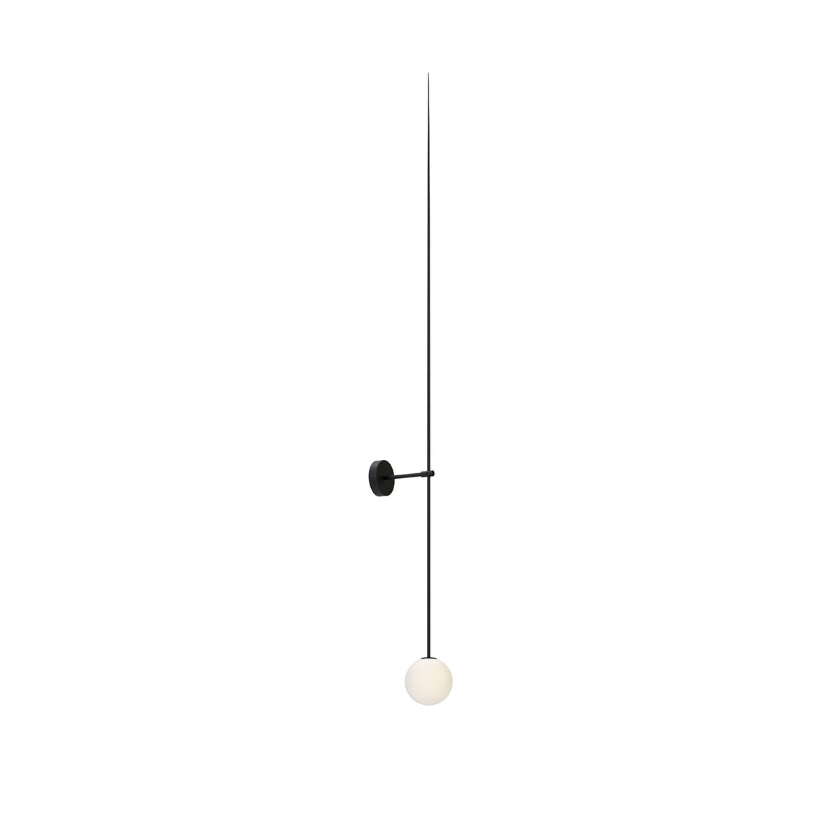Veluelle modern minimalistisk mobil vägglampa i glas