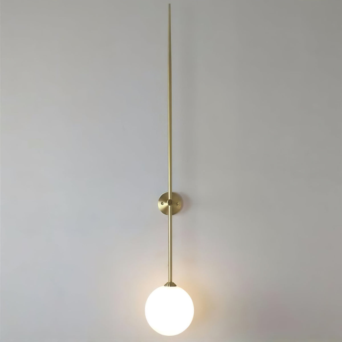 Veluelle modern minimalistisk mobil vägglampa i glas