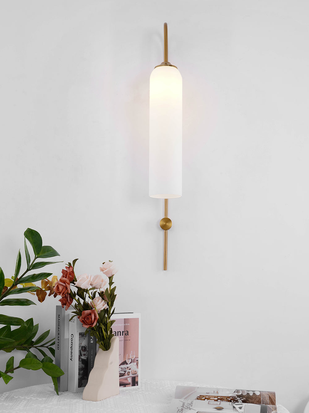 Apothem Modern Glass Wall Lamp