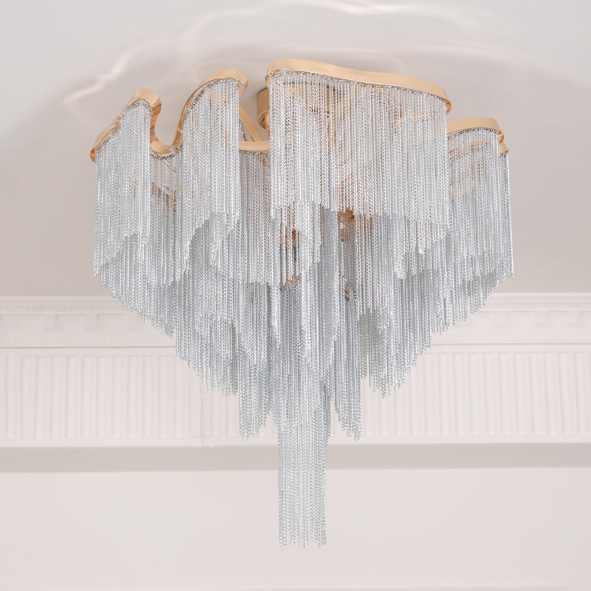 Mevrin modern taklampa med tofsar och konstnärlig design