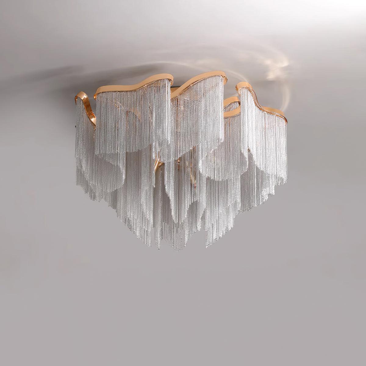Mevrin modern taklampa med tofsar och konstnärlig design