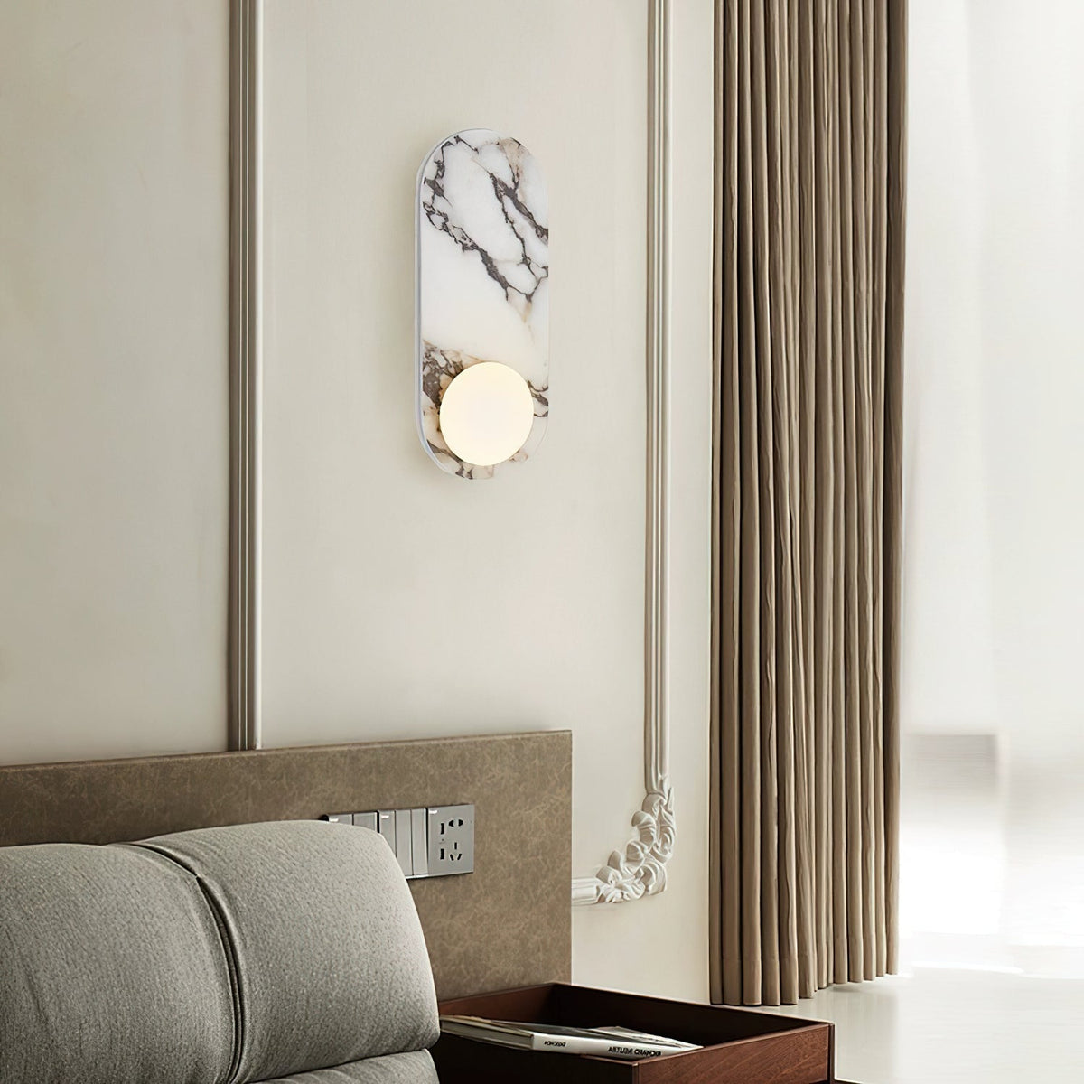 Domil Marble Wall Lamp
