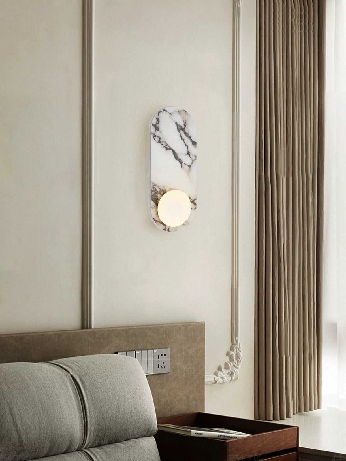 Domil Marble Wall Lamp
