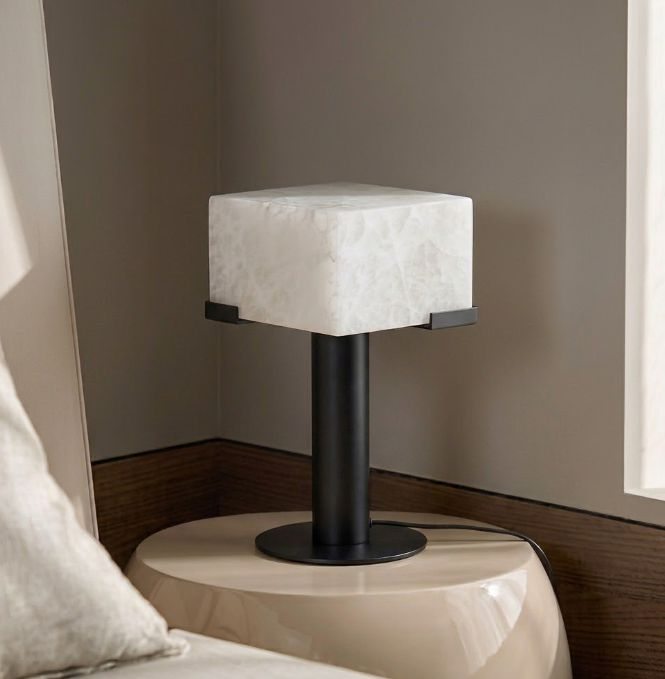 Candeeiro de mesa de alabastro Valenstone