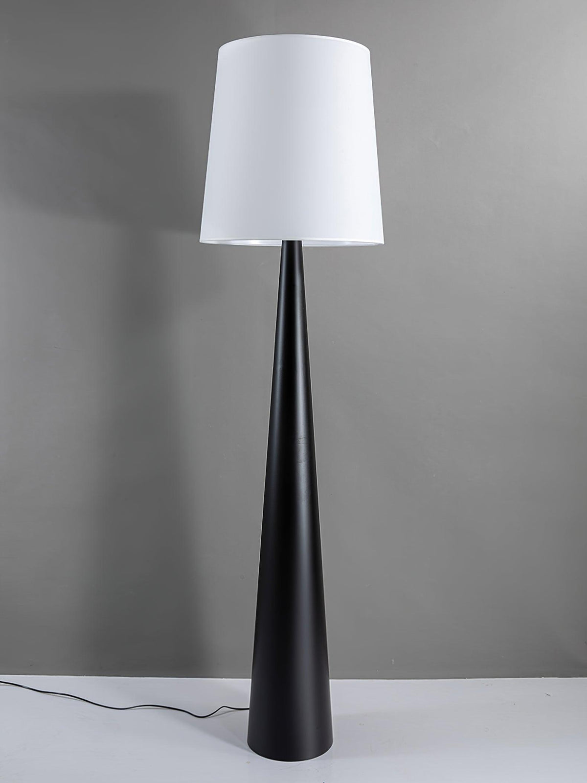 Linania minimalistisk gulvlampe i stof