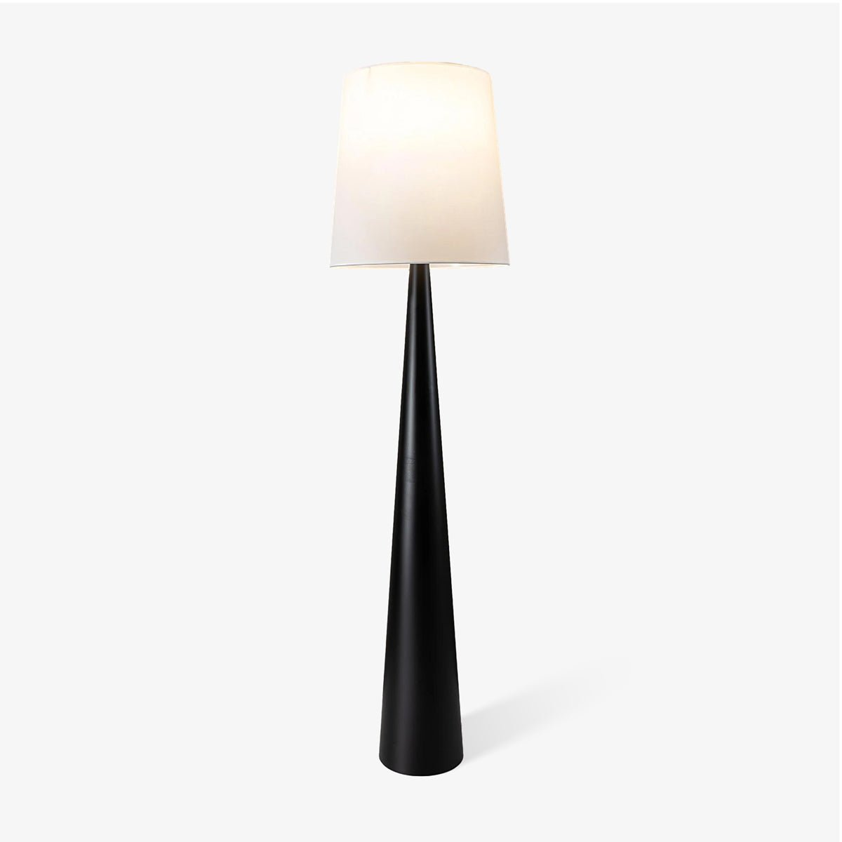 Linania minimalistisk gulvlampe i stof