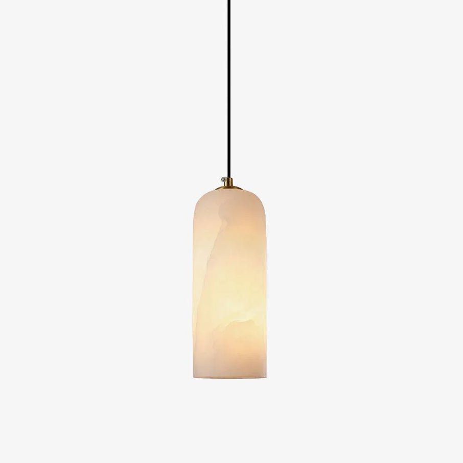 Nivenira cylindrisk pendellampa i alabaster