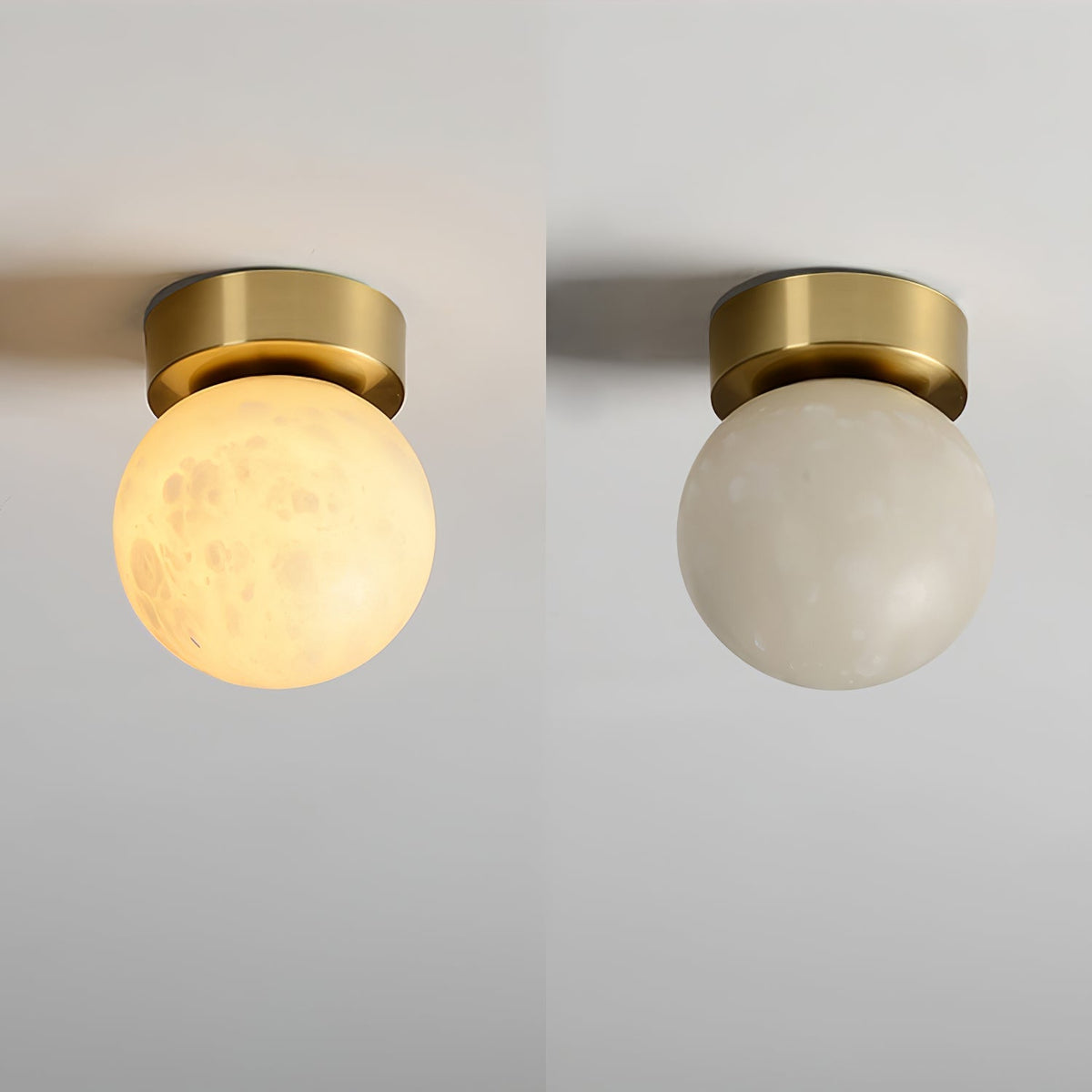 Otheyra-minimalistinen alabasterispinta-asennusvalaisin