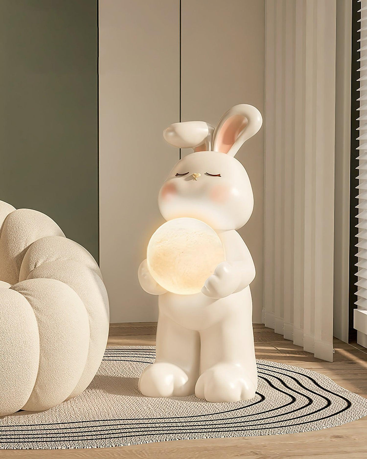 Moon Rabbit-gulvlampe
