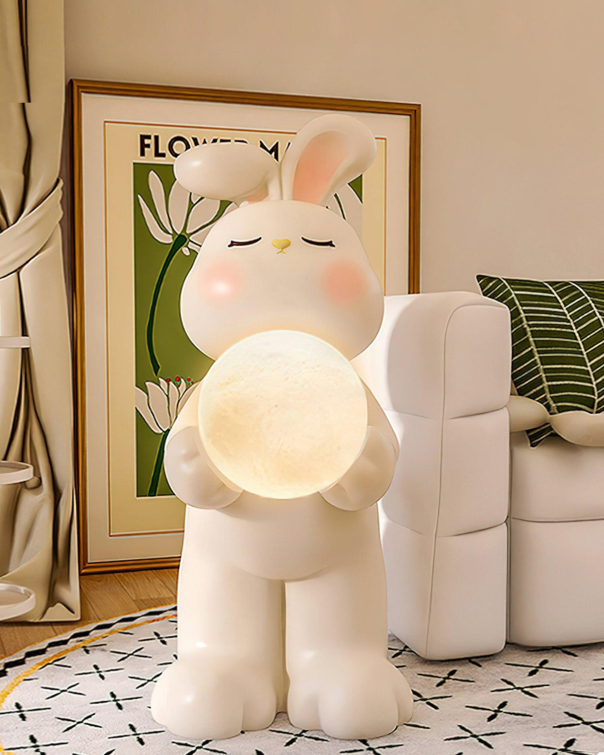 Moon Rabbit-gulvlampe