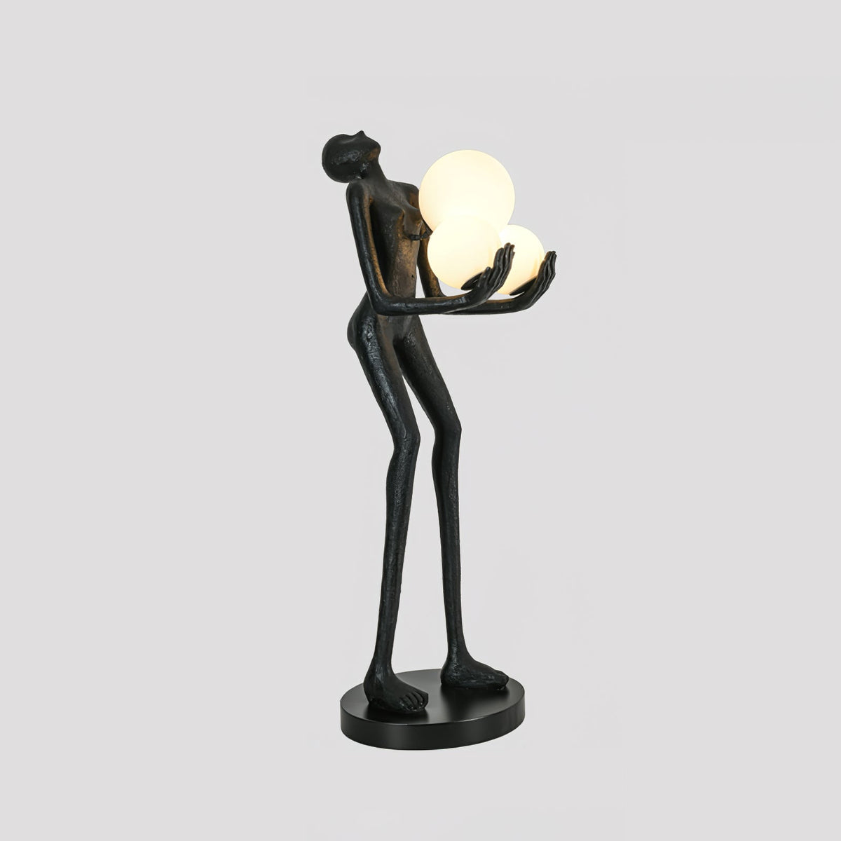 Erthearae Abstrakt Jerngulvlampe