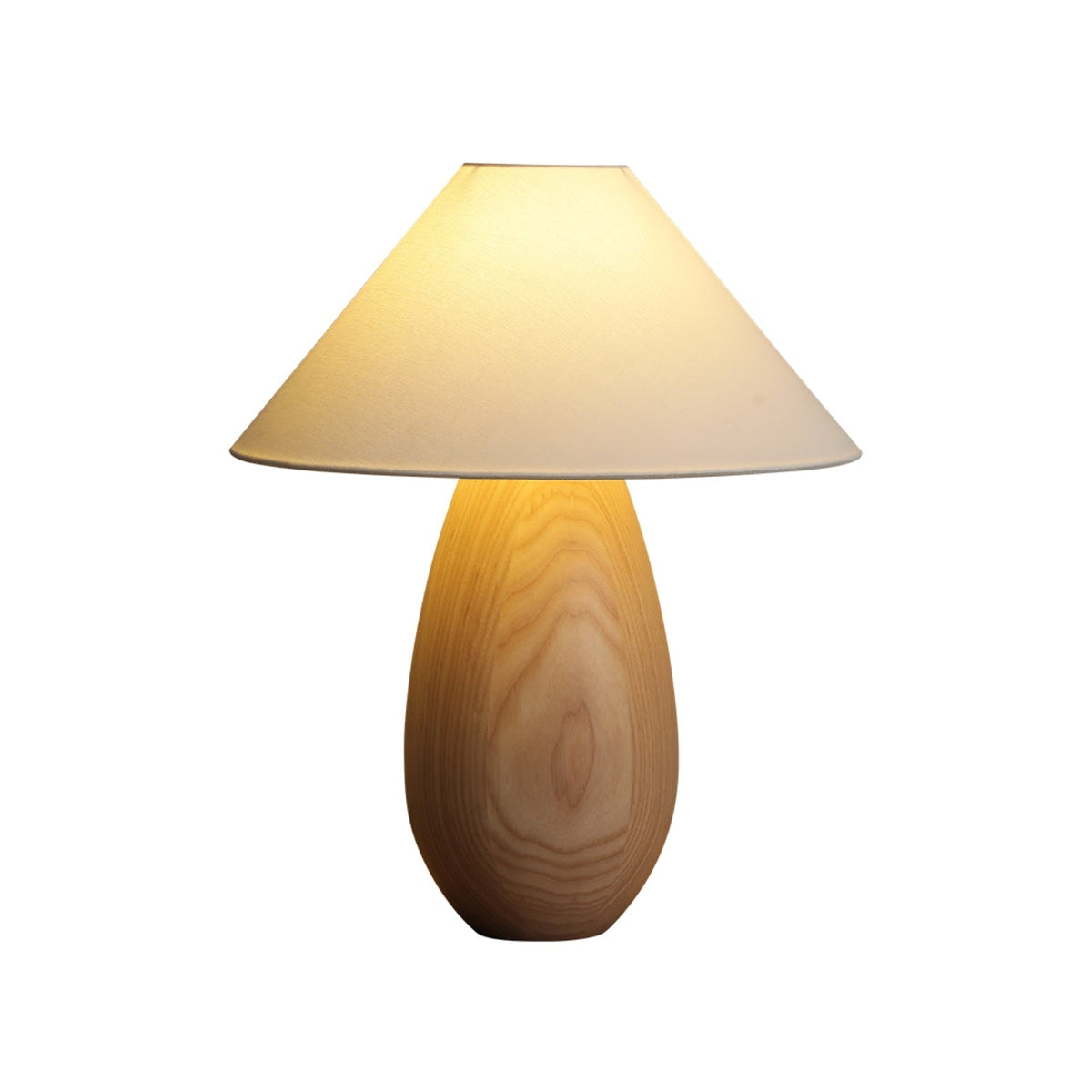 Orbace naturlig bordslampa i trä