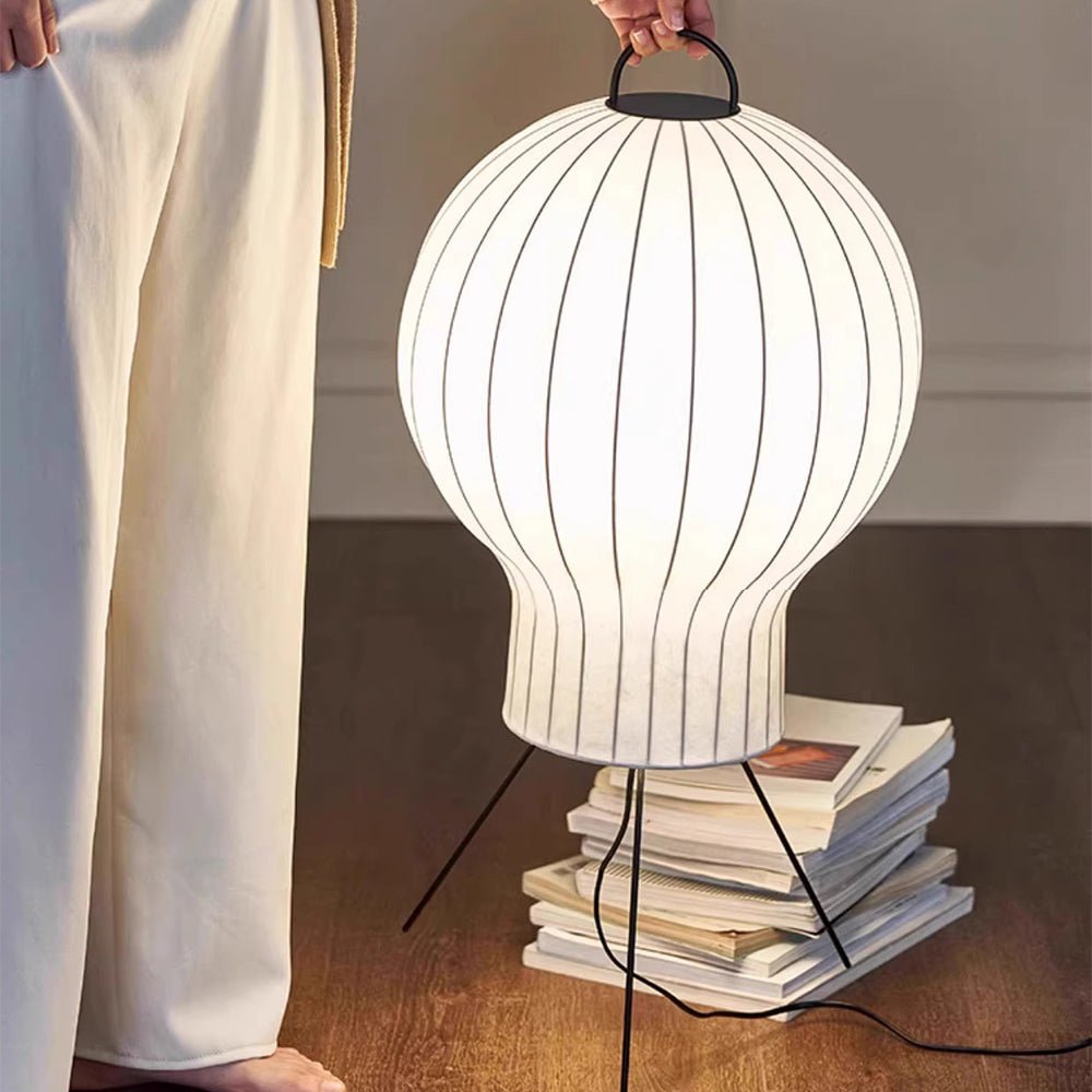 Balloon naumhyggjulegur silkigólflampi