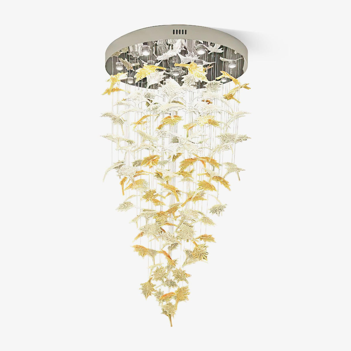 Maple Canopy Crystal Chandelier