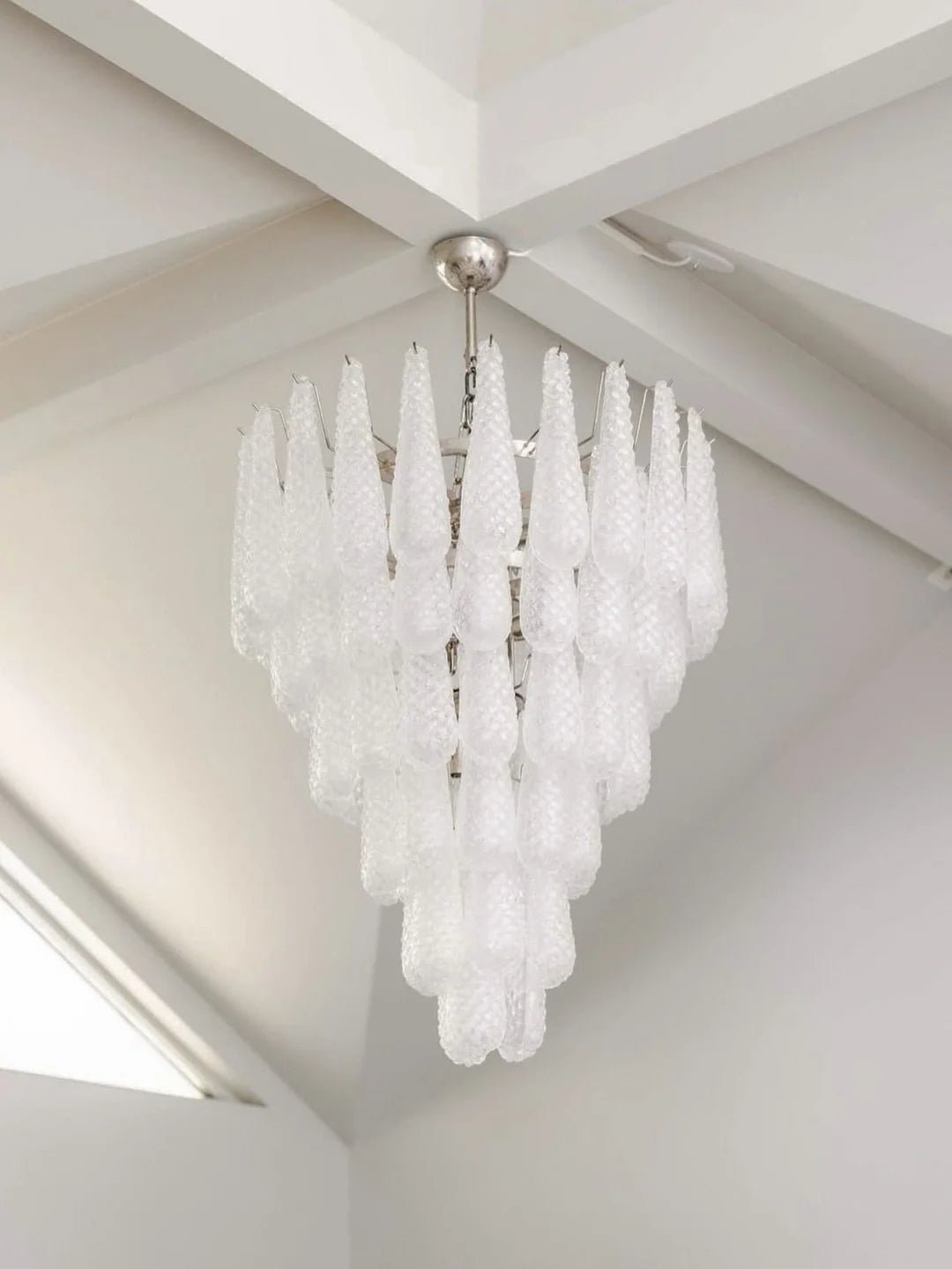 Velerian lysekrone kogler Murano-glas tekstureret luksus