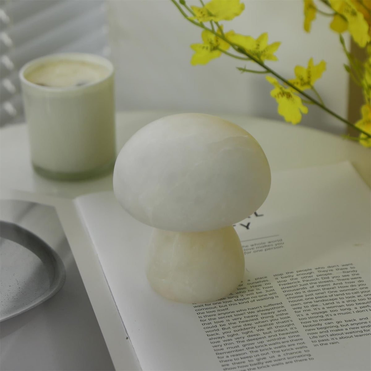 Candeeiro de mesa Fungi (bateria incorporada)