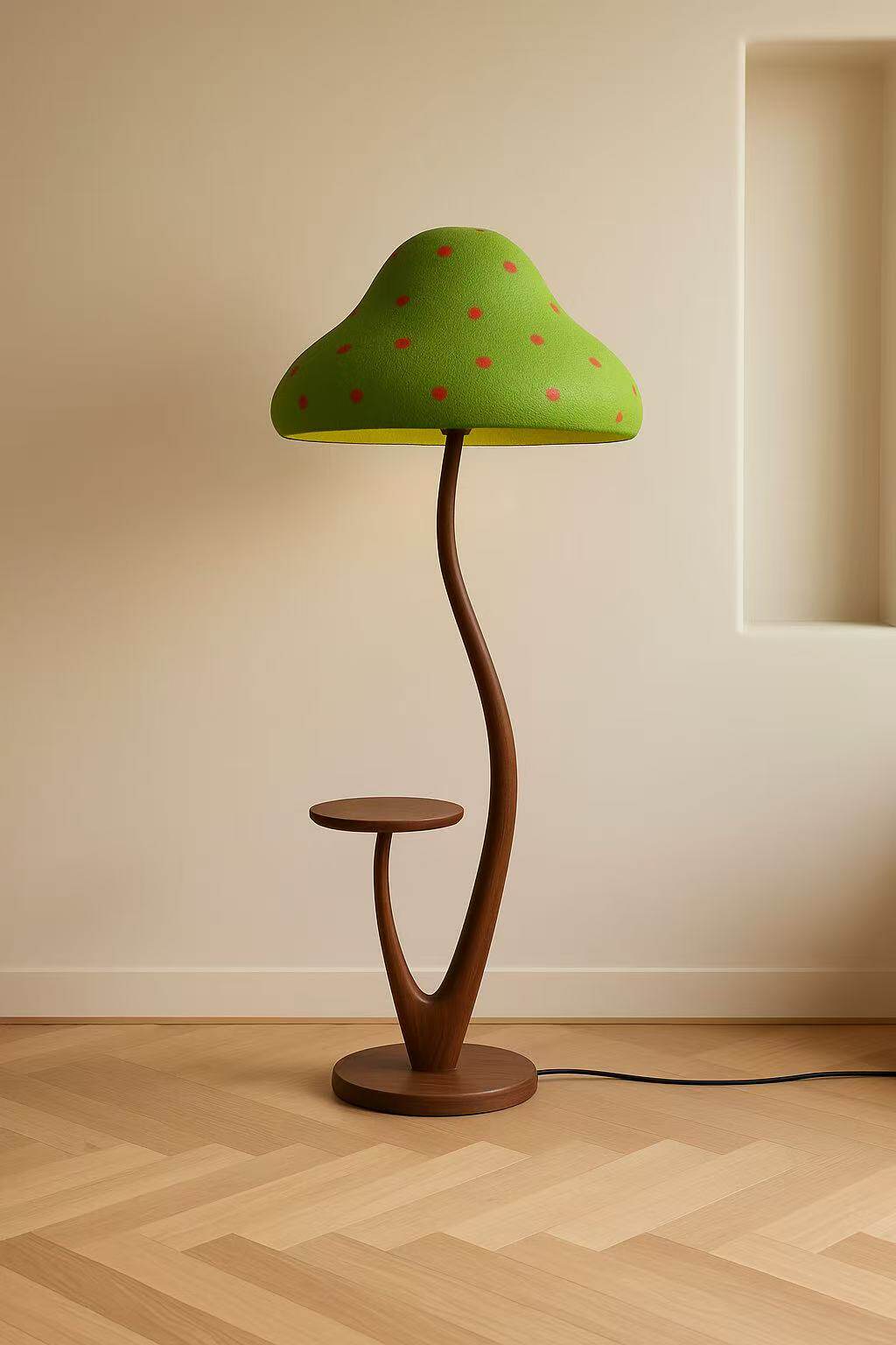Elaoelia-gulvlampe Mushroom Grove