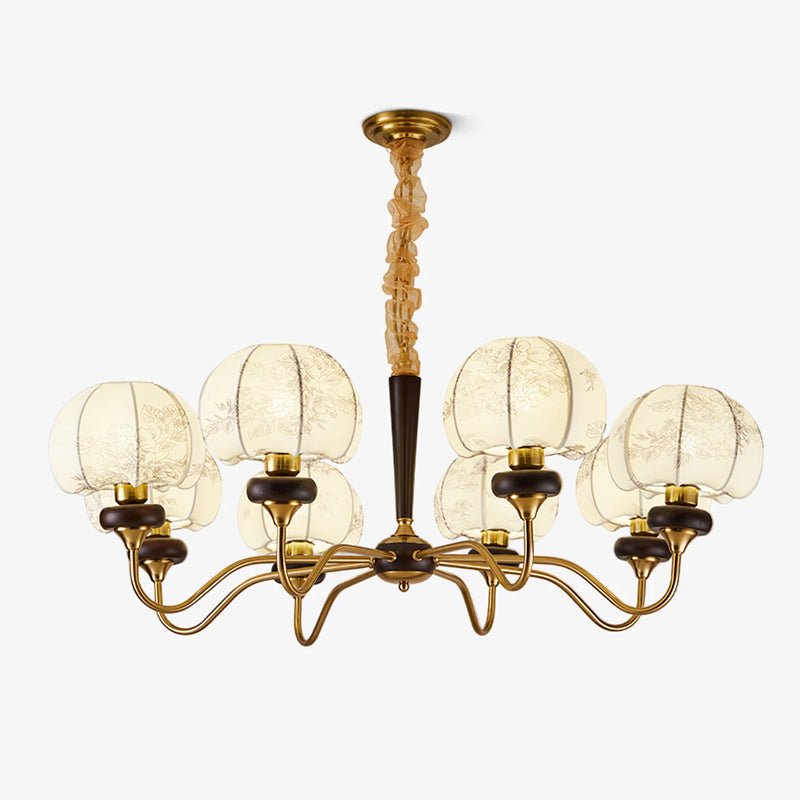 Orchid-vintage-kankainen kattokruunu