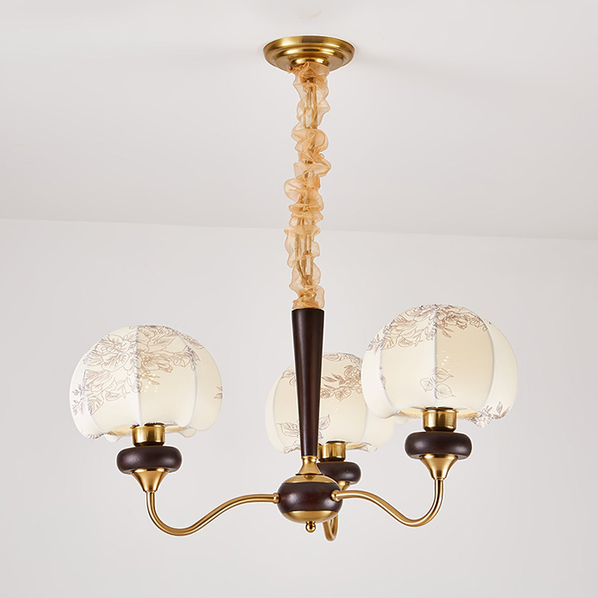 Orchid-vintage-kankainen kattokruunu