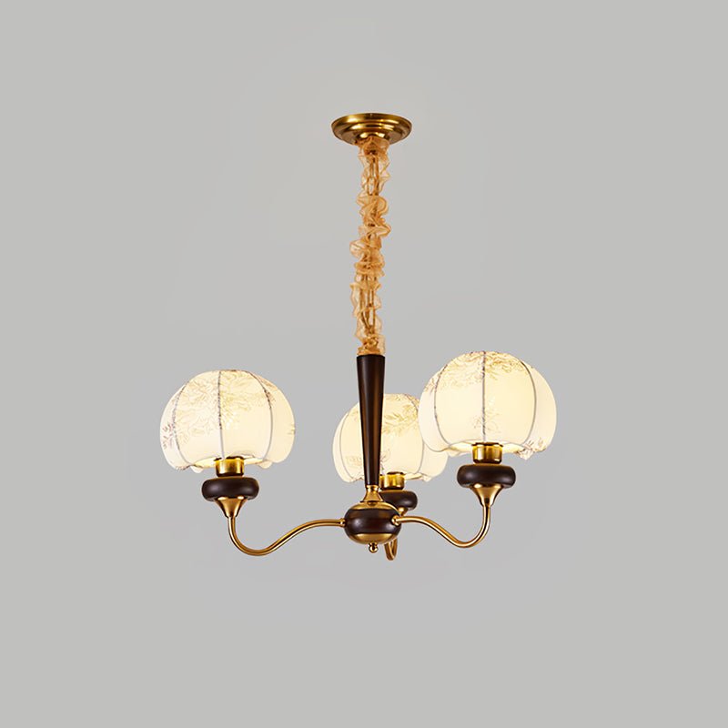 Orchid-vintage-kankainen kattokruunu