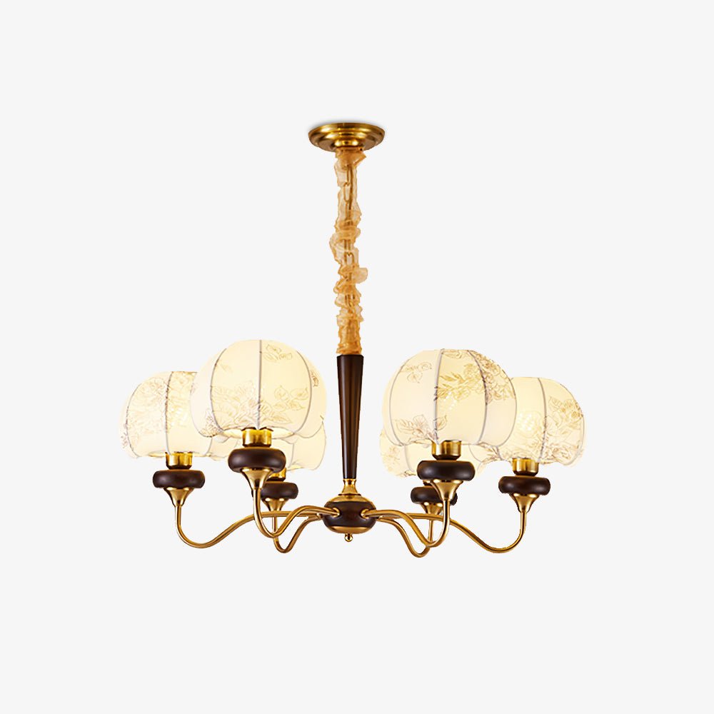 Orchid-vintage-kankainen kattokruunu