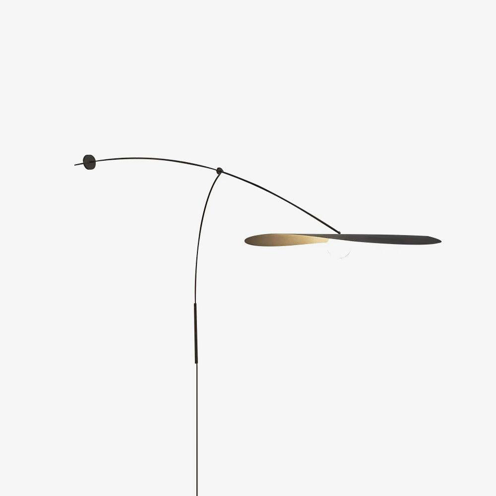Tirove minimalistisk væglampe i glas