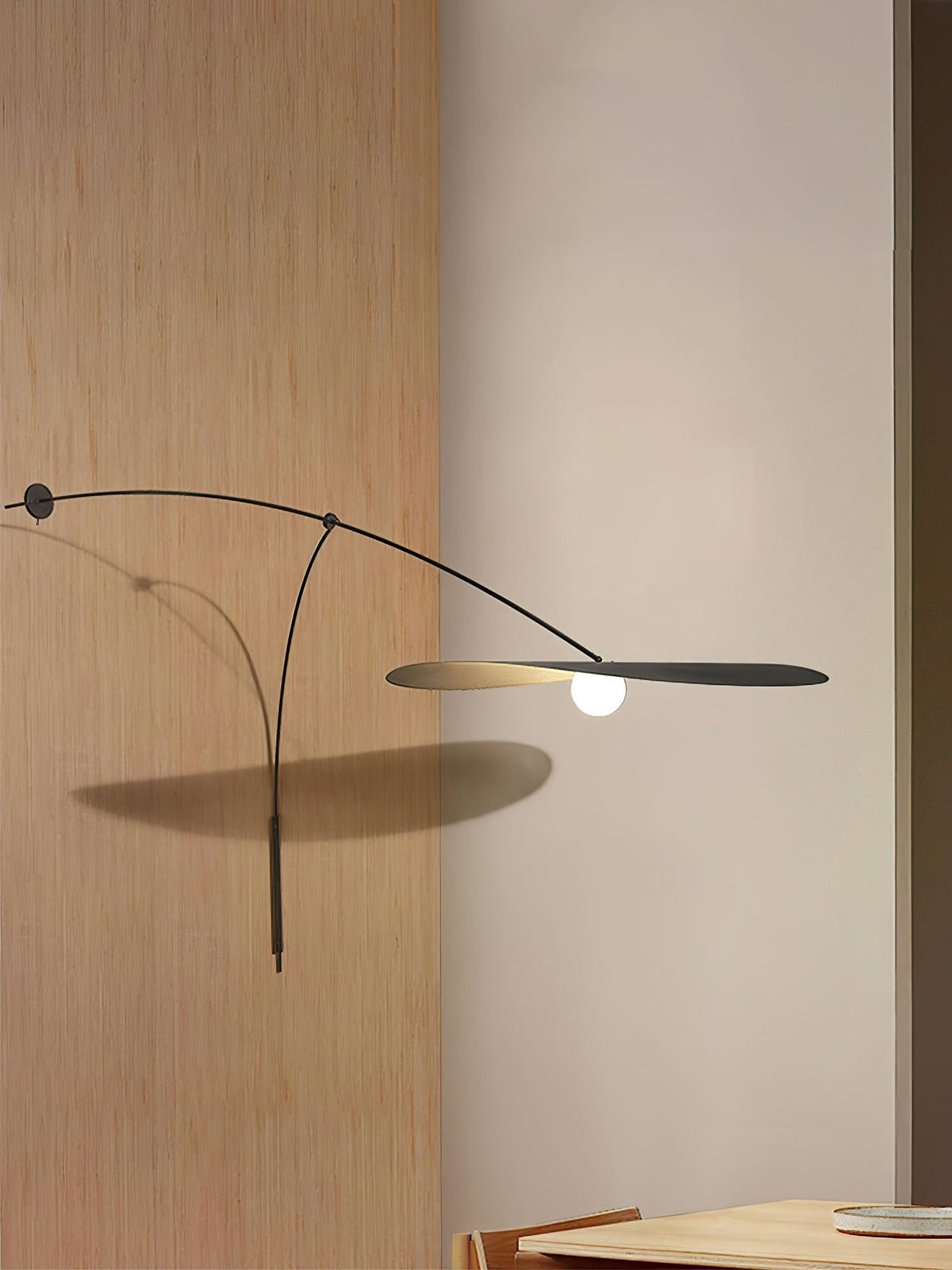Tirove minimalistisk væglampe i glas