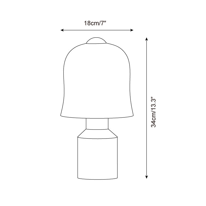 Bordlampe Alarice