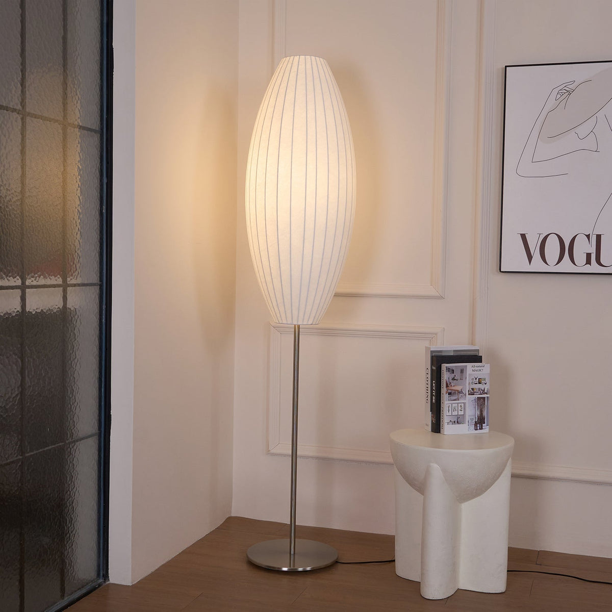 Bexno minimalistisk gulvlampe
