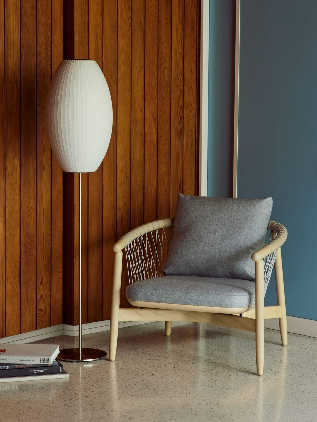Bexno minimalistisk gulvlampe