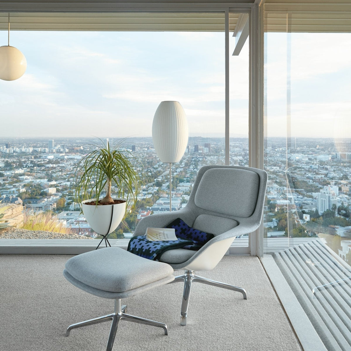 Bexno minimalistisk gulvlampe