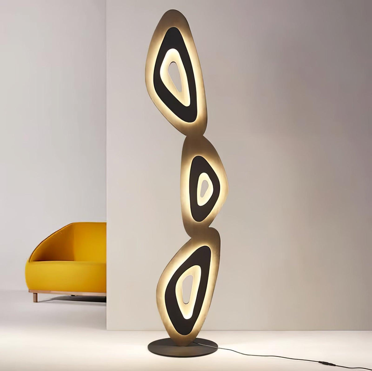 Isoloril Art Deco -lattiavalaisin