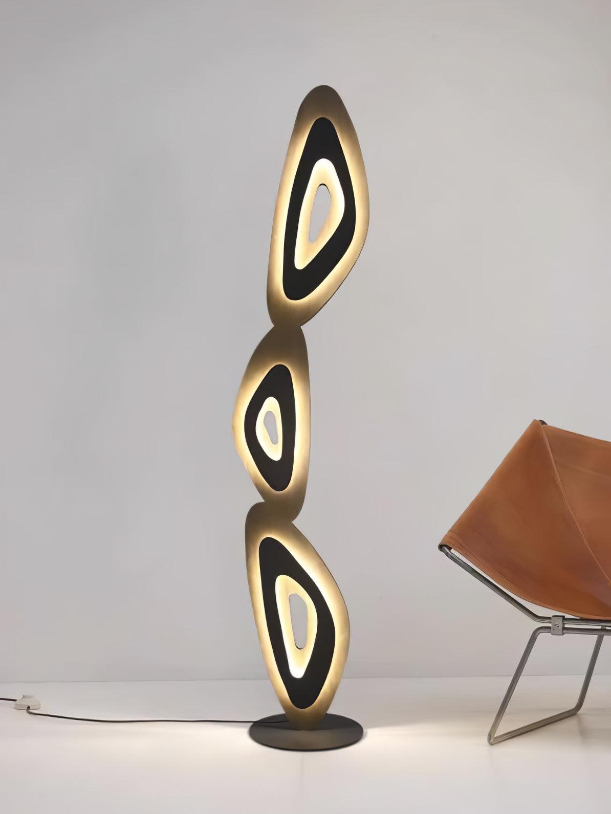 Isoloril Art Deco -lattiavalaisin