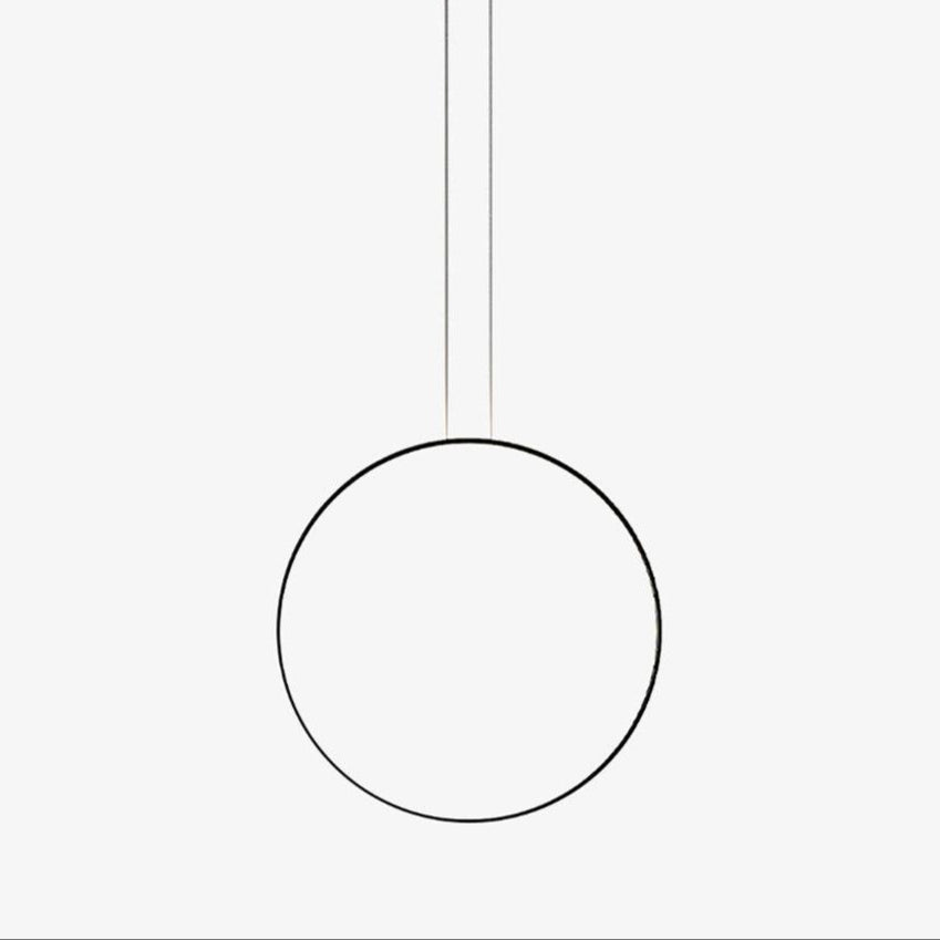 Ryker minimalískt hringlaga hangandi ljós
