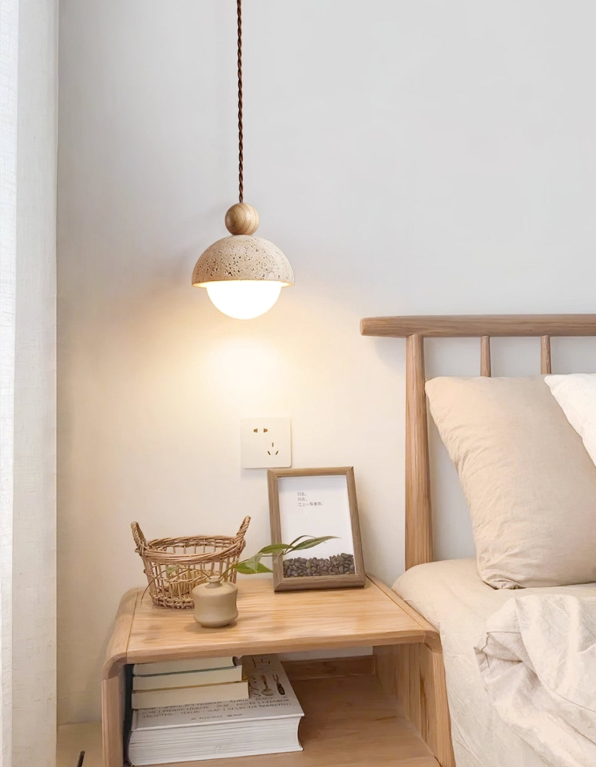 Bexn Travertine -riippuvalaisin